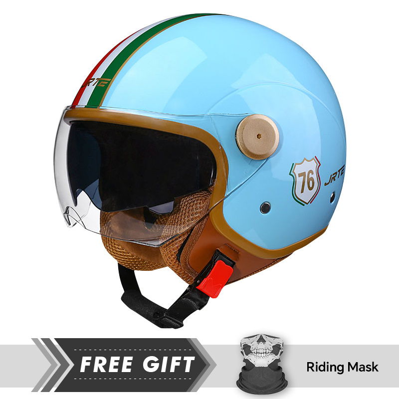 Double Lens Open Face Motorcyc - Motorcycle Gear In Store recensione e prezzo
