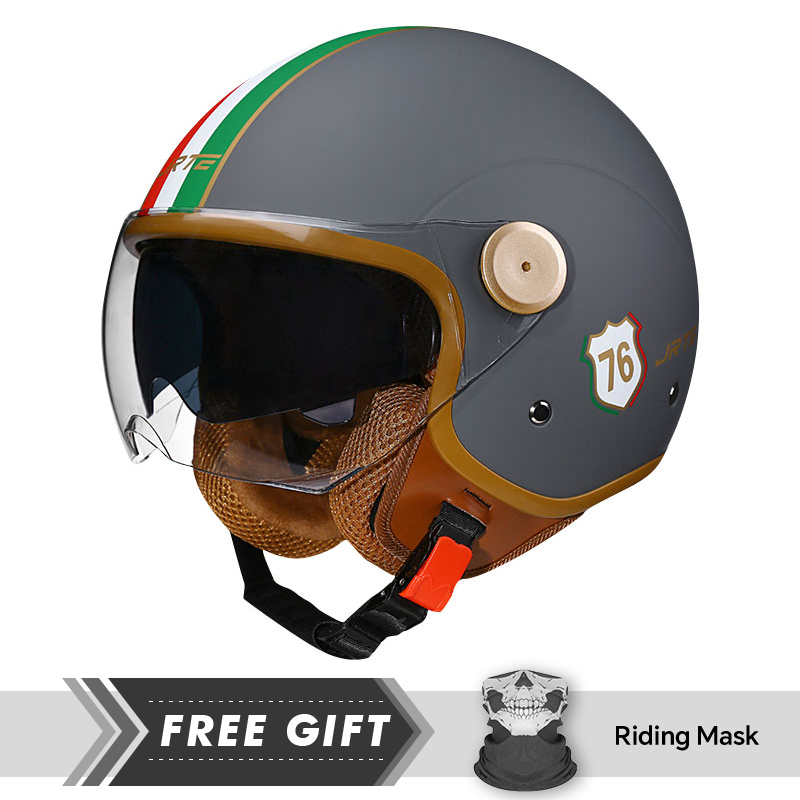Double Lens Open Face Motorcyc - Motorcycle Gear In Store recensione e prezzo