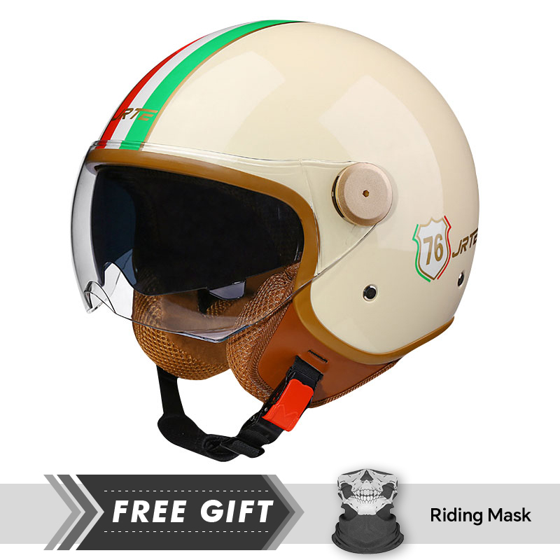 Double Lens Open Face Motorcyc - Motorcycle Gear In Store recensione e prezzo