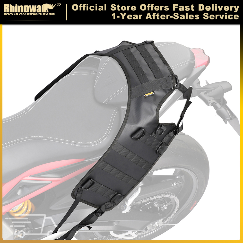 Rhinowalk Motorcycle Saddle Ba - Tail Bag Rack recensione e prezzo