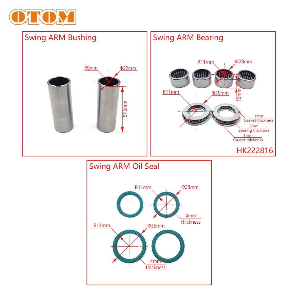 OTOM Motorcycle 2022 Swing Arm - Motorcycle Gear Lever Rubber recensione e prezzo
