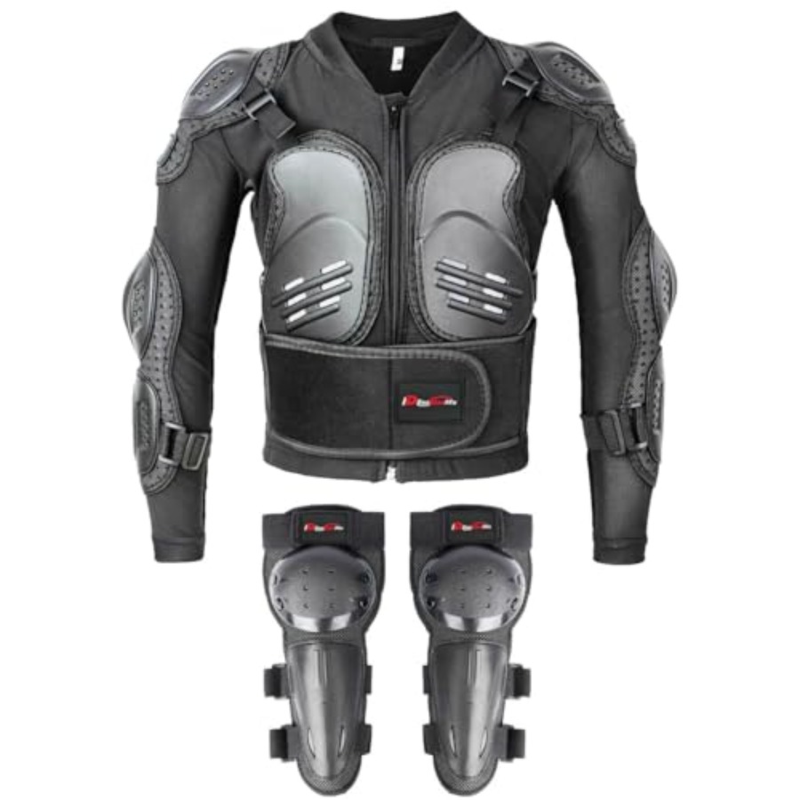 Motorcycle Jacket Armor Suit-D - Motorcycle Gear Jacket recensione e prezzo