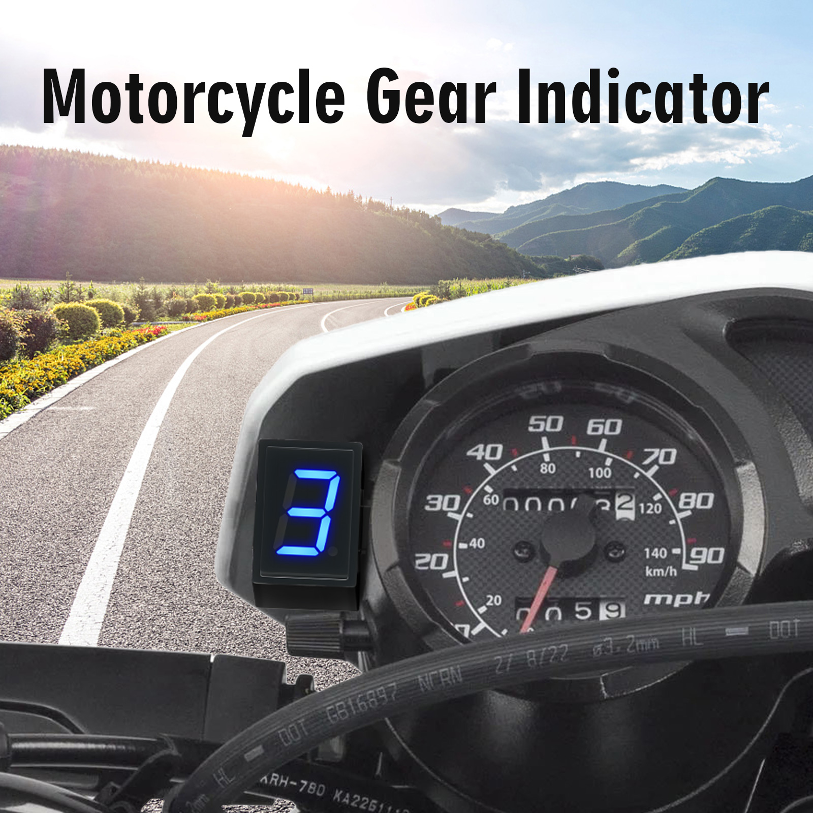 Super 6 Speed Display Universa - Motorcycle Gear Blue recensione e prezzo