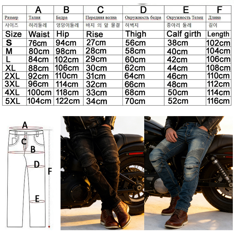 Motorcycle Mens Blue Jeans Off - Motorcycle Gear Blue recensione e prezzo