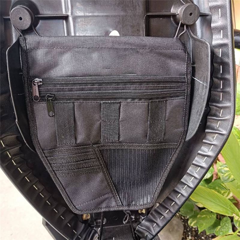 A04E-Gear Motorcycle Seat Bag  - Motorcycle Gear Organizer recensione e prezzo