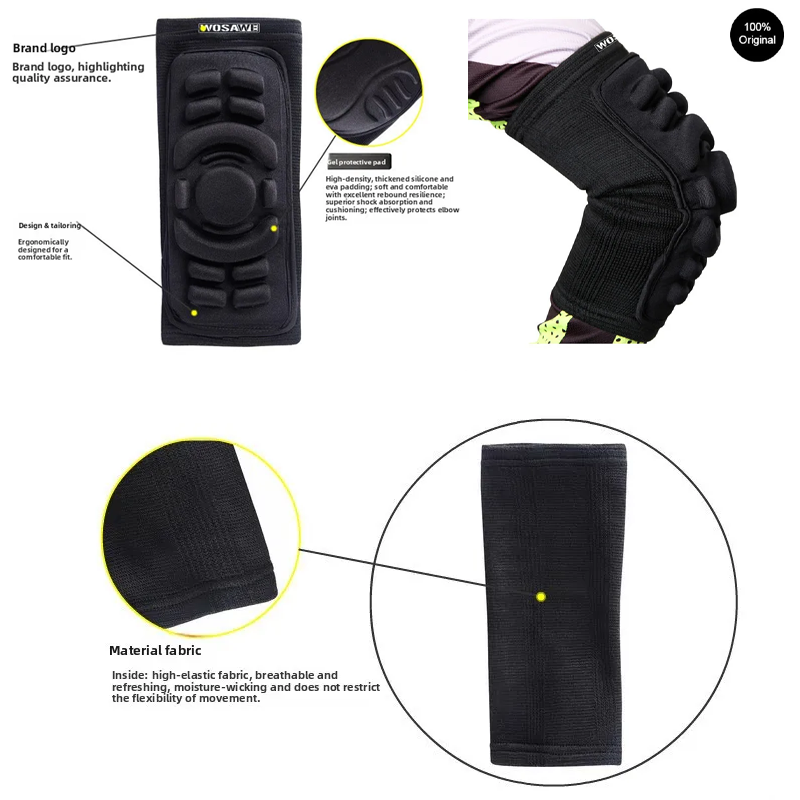 WOSAWE Motorcycle Knee Guard B - Motorcycle Gear For Sale recensione e prezzo