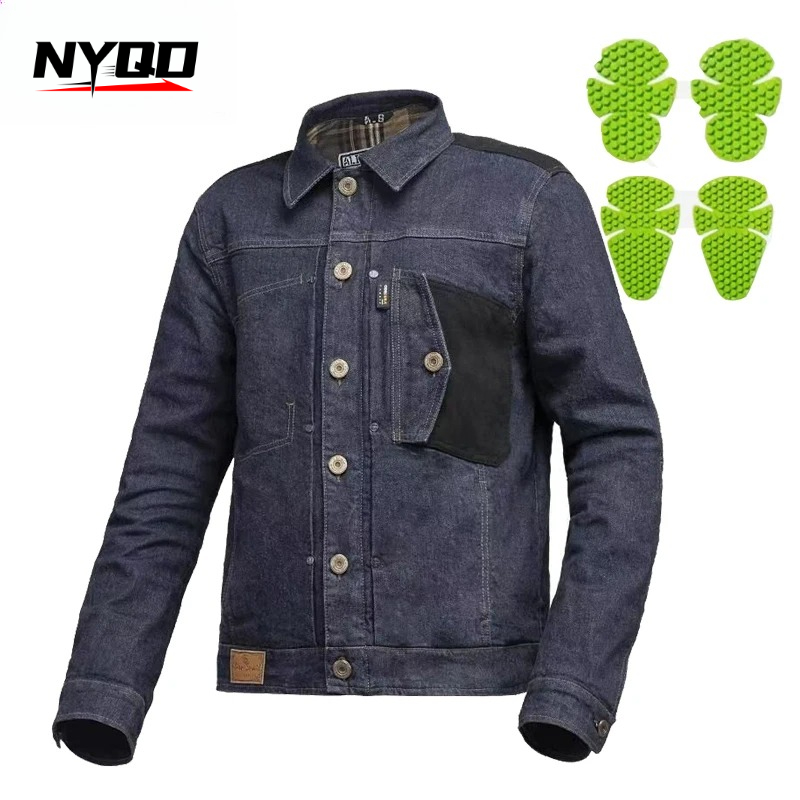 Retro Motorcycle Jeans Blue Ri - Motorcycle Gear Blue recensione e prezzo