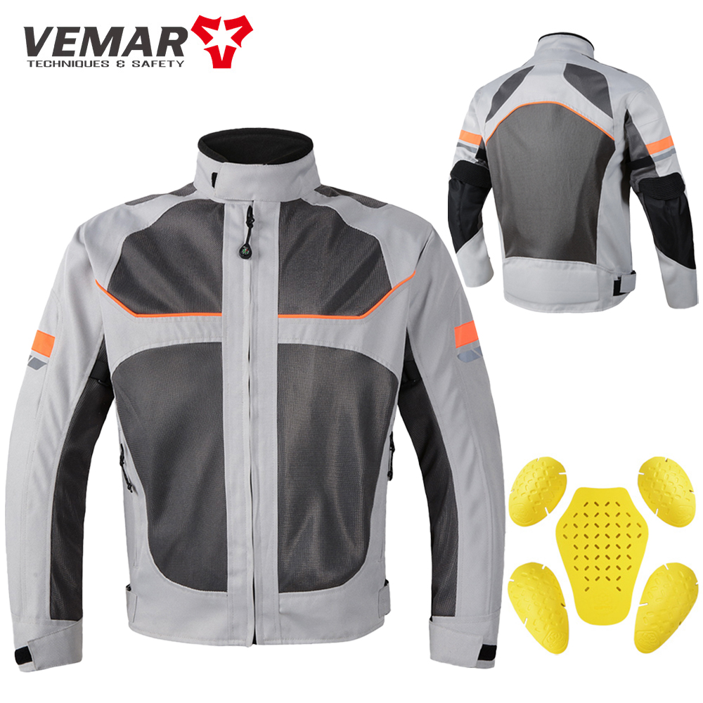 Summer Motorcycle Jacket Men's - Motorcycle Gear Jacket recensione e prezzo