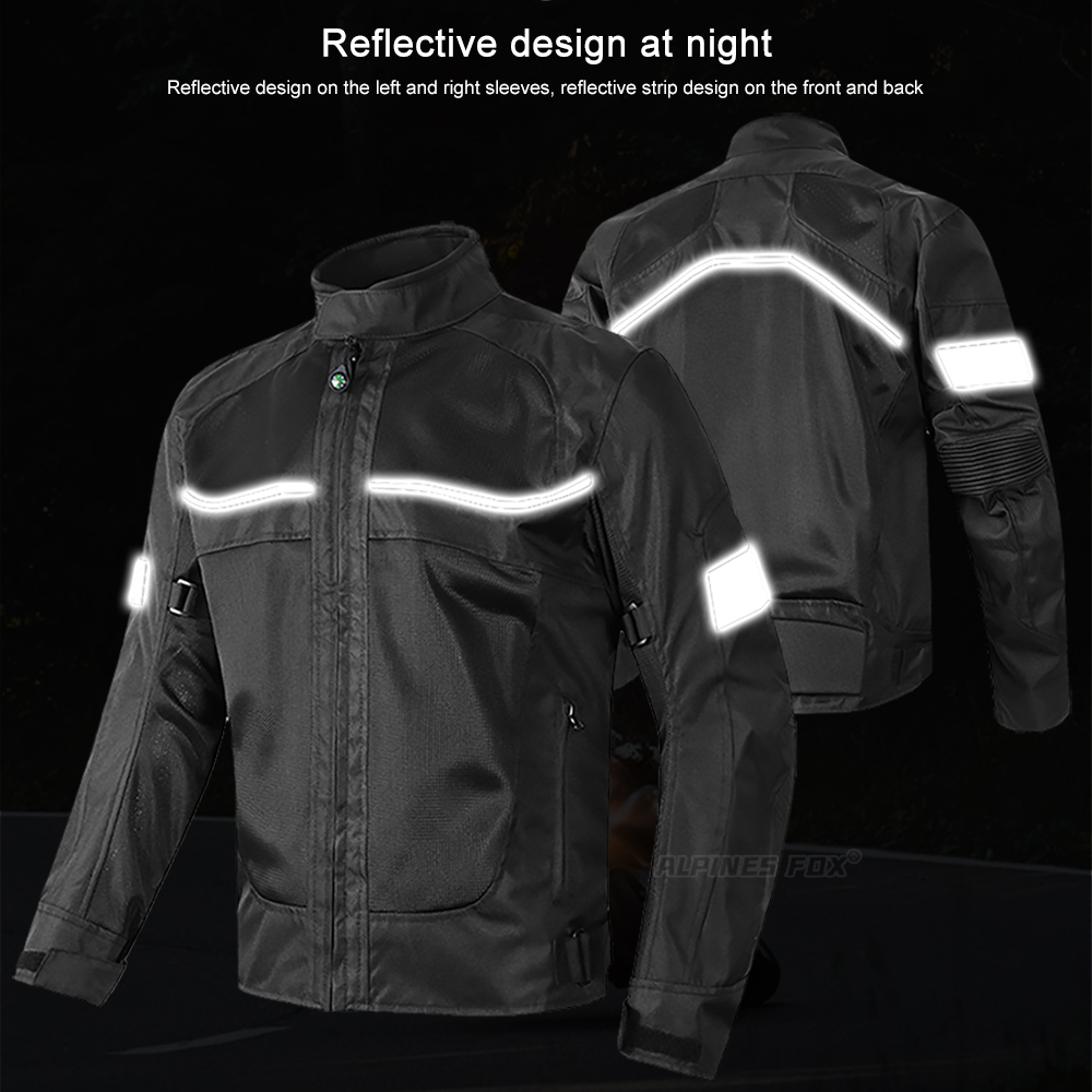 Summer Motorcycle Jacket Men's - Motorcycle Gear Jacket recensione e prezzo